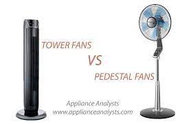 pedestal fans vs tower fans which is