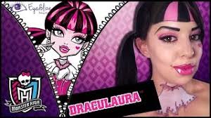 draculaura monster high makeup tutorial