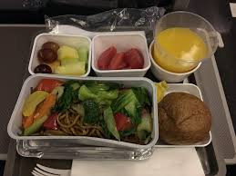 vegetarian in flight meals