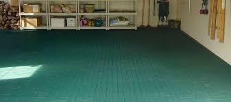 garage floor tiles and work