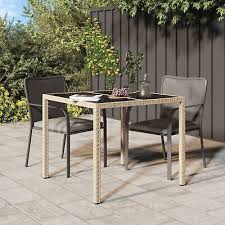 Patio Table 35 4 X35 4 X29 5 Tempered