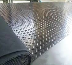 anti slip diamond rubber sheets