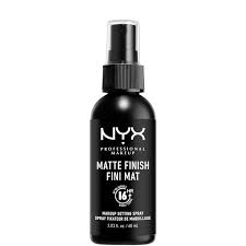 nyx professional makeup matte finish makeup setting spray 60ml