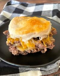 chopped cheeseburger biscuits