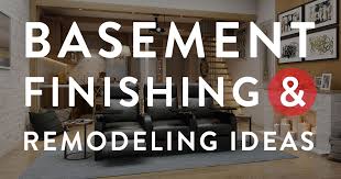 Basement Finishing And Remodeling Ideas