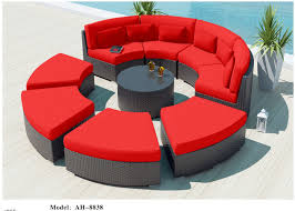 pe rattan garden furniture sofa set