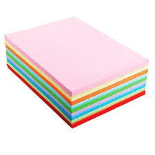 Premsons A4 Colour Sheets Folding Craft Paper For Arts Pack Of 100 Colour May Vary