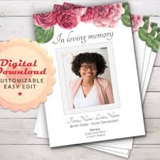 Pansy Funeral Program Template And Order Of Service Funeral Potatoes