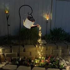 Solar Watering Can Light Firefly Bunch