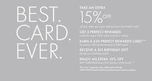15% off applies to qualifying purchases immediately upon account opening at ann taylor. Ann Taylor Reward Card Anne Credit Card