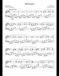 Brahms' lullaby | free sheet music for piano solo. Hallelujah Hallelujah Sheet Music Sheet Music Piano Sheet Music Free Cute766