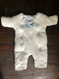 Baby Merlins Magic Sleepsuit Sleep Suit Cream Size