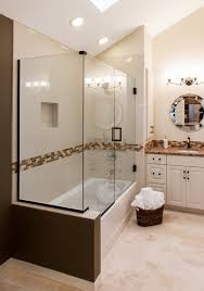 Dt Glass Tub Shower Combo