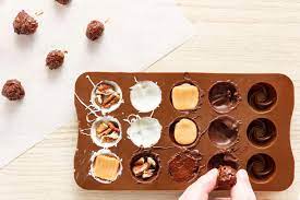 how to make molded and filled chocolates