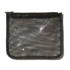 makeup bag mesh black inglot