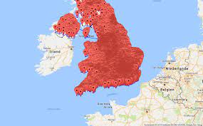 England maps, political and physical maps, showing administrative and geographical features of england, the largest country in the united kingdom, is home to 53 million people. Alle Pubs In Grossbritannien In Einer Karte Versammelt