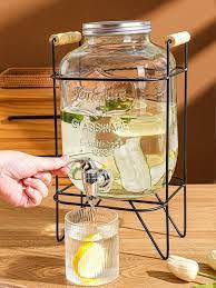 1pc Large Capacity Glass Water Pot