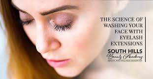 Take the time to wash your extensions at least a few times a week if not daily. Eyelash Extension Specialist The Science Of Washing Your Face With Eyelash Extensions
