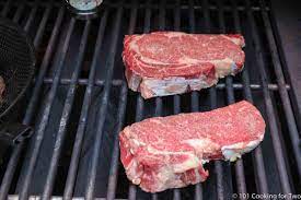 grill a ribeye steak on a gas grill
