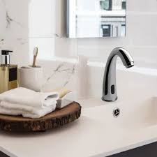 Round Brass Sensor Faucet For Wash