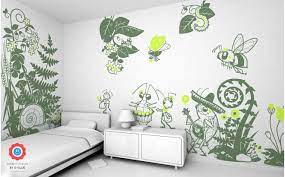 Flower And Insect Wall Decals Baby
