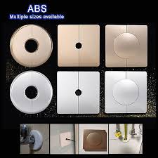 Abs Plastic Cable Hole Cover Round Wire