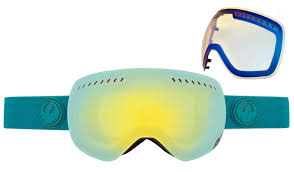 Dragon Apxs Snowboard Ski Goggles M Aqua Heather Smoke Gold Ionized