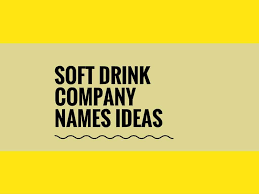 Clothing brand names must be pronounce good and peaceful for targeted customers. 571 Creative Soft Drink Company Names Video Infographic