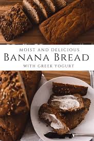 best greek yogurt banana bread the