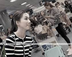 hong kong actress linda chung s airport
