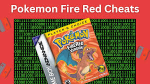 all pokemon fire red cheats for