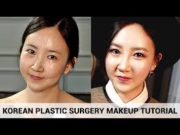 korean plastic surgery makeup tutorial