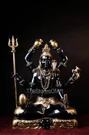 Shiva Statue In Brass With 6 Hands 77cm