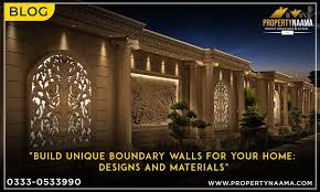 Build Unique Boundary Walls For Your