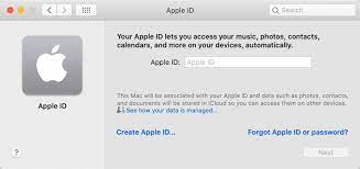 how to create an apple id on mac
