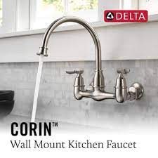 Delta Corin 2 Handle Wall Mount Kitchen