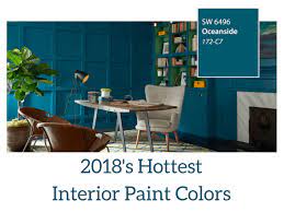 2018 hottest interior paint colors