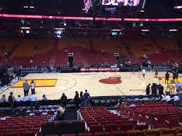 American Airlines Arena Section 119 Row 16 Seat 12