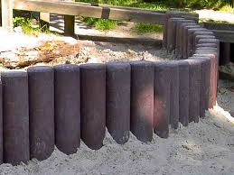 Recycled Mixed Plastic Palisade Without