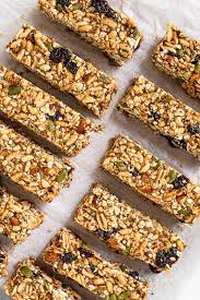 puffed rice granola bars for on the go