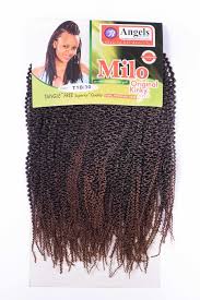 These brushes are ideal for your curly weaves and coarser hair extensions, but also work on all textures! Milo Kinky Style 10 2 Bundles Angelshair