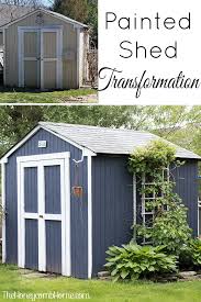 Painted Shed Transformation The
