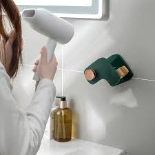 Hair Dryer Holder With Power Storage