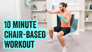 10 minute chair based workout the