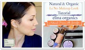 natural organic makeup tutorial