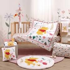 The Blooms Pooh Cot Bedding Set
