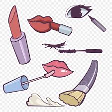 makeup stickers pack png