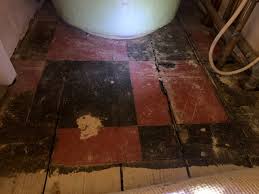 could these be asbestos vinyl floor
