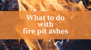 Check spelling or type a new query. What To Do With Ashes From Fire Pit Peak Yard