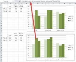 How To Copy An Excel Chart On Same Worksheet With A New Data